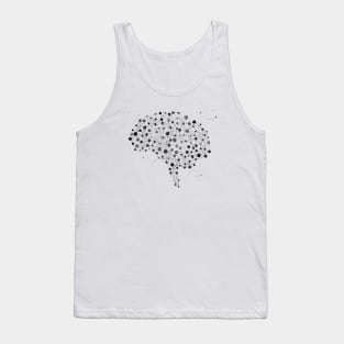 Human brain Tank Top